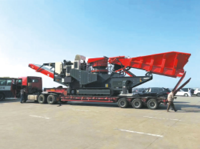 輪胎式移動破碎站 輪胎式移動破碎站